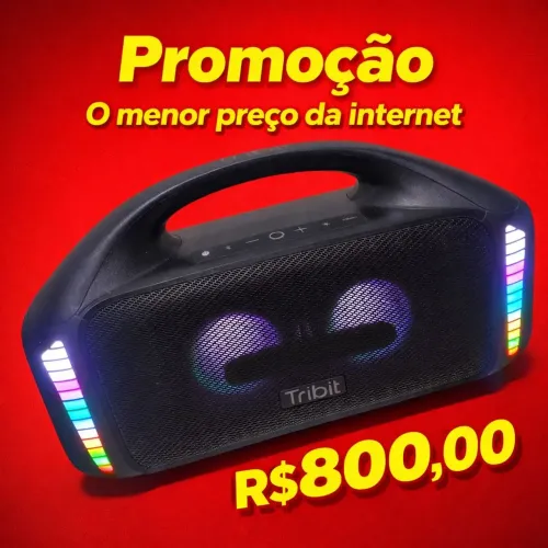 Caixa de som Tribit Stormbox (CAIU O PREÇO)