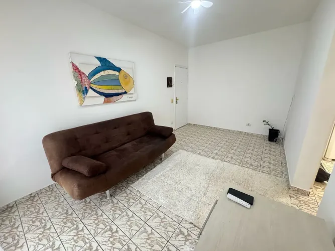 Apartamento um dormitório Enseada Guarujá R$ 2.400,00 pacote 