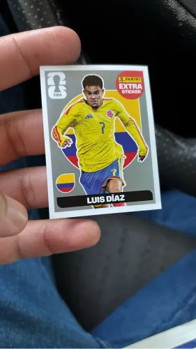 SOMENTE VENDO Figurinha Panini 2026 Legend Luis Diaz PRATA