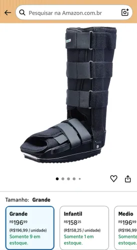 Bota Ortopédica Robo foot