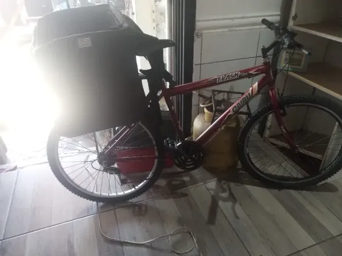 Bike de alumínio nova zerada com beg
