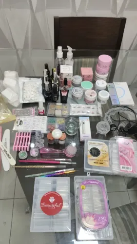 Produtos de unha em gel