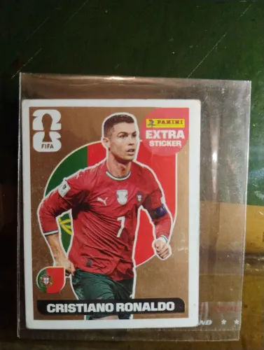 Figurinha do Cristiano Ronaldo legend bronze 
