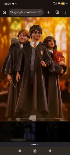 Trio Harry Potter Iron studios
