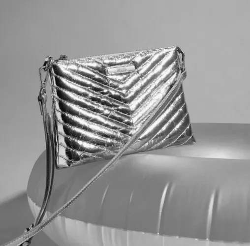 Bolsa Santa Lolla metalizada