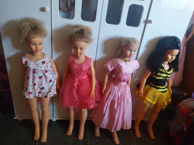Boneca estefani tamanho 1metro 