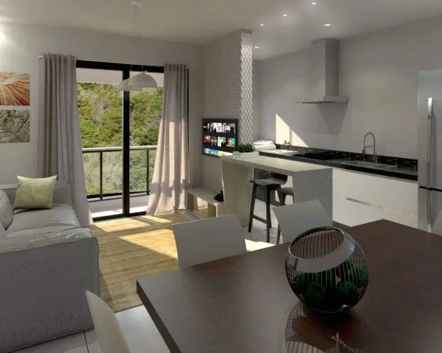 Apartamento com 2 quartos, tabuleiro (monte alegre) - camboriú para | Tabuleiro (Monte Ale