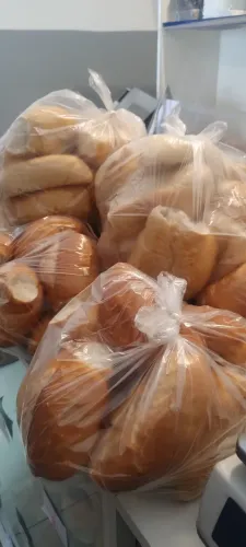 Saquinho com 10 pães francês retirar no local