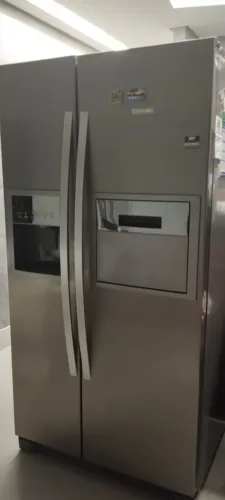 Geladeira Side by side inox Electrolux SH72x (110V)