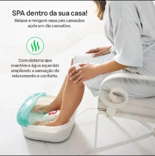 Hidromassageador para os pés SEMI NOVO