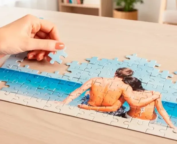 Quebra-cabeça Personalizado com Sua Arte