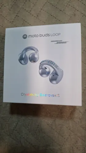Fones de ouvido Motorola Moto Buds Loop Swarovski - Ice Melt