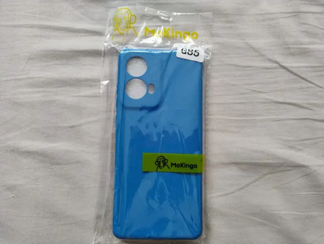 Capinha azul para motorola moto g85