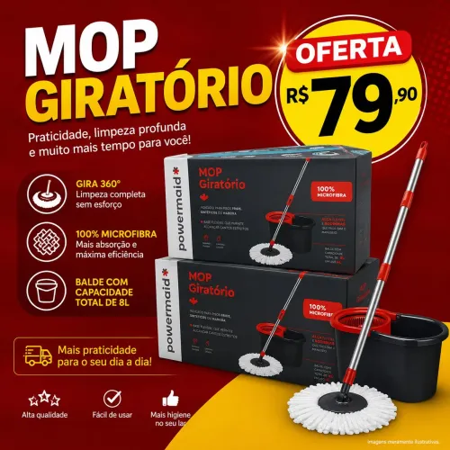Mop giratório  