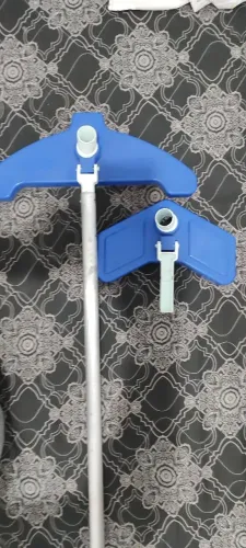 Vassourão e cabo extensor p/piscina - Super Novo