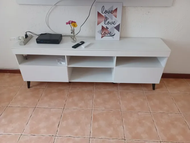 Vendo rack branco