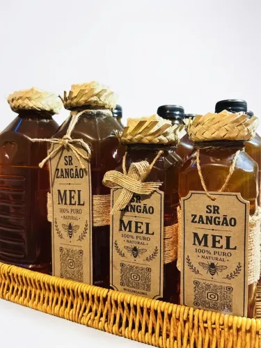 Mel de abelha 100% puro