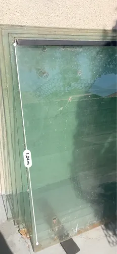 Placas de vidros grandes