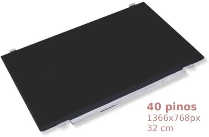 Tela notebook 14" LED Slim 40 pinos LP140WH2 (TL)(S1) - com detalhe