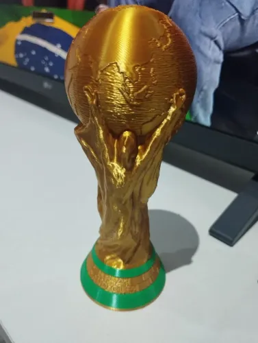 Taça da copa impresso 3D