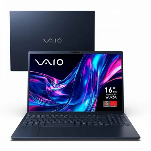 Notebook VAIO FE16 AMD® Ryzen 5-5625U Windows 11 Home 12GB 512GB SSD 16" IPS WUXGA