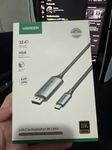 Cabo USB-C para DisplayPort 2 Metros- UGREEN