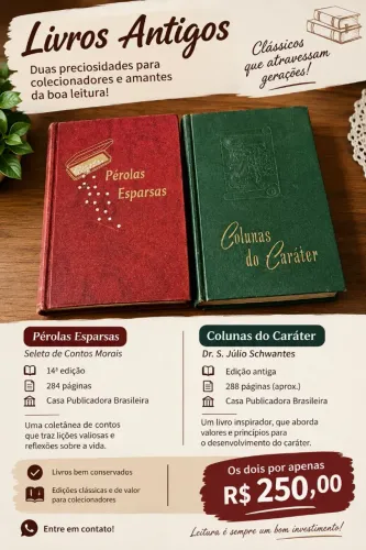 Livros coleção antiga