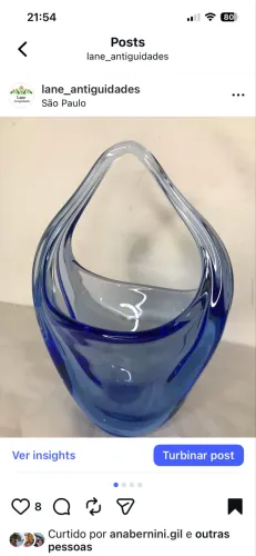 Cento De Mesa Em Murano 