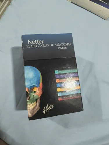 Livro Flash Card de Anatomia - Netter