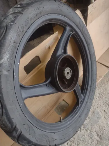1 roda de liga leve para Honda biz dianteira 
