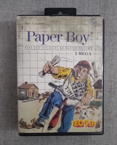 Paper Boy Completo 100% Original Tectoy p/ Master System