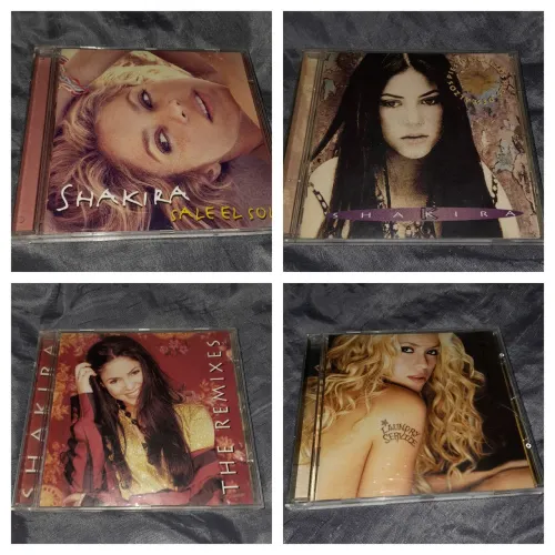 Kit 3 cds Shakira-.leia