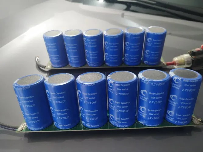 Super capacitor 2.7v. 500f