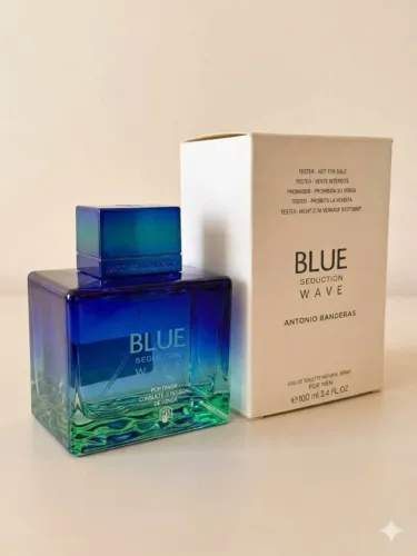 Antonio Banderas Blue Seduction Wave EDT Tester 100ml - Original