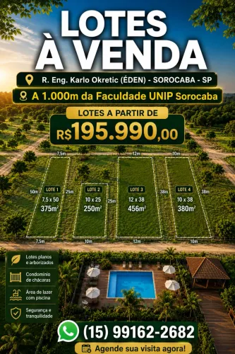 Bairro Iporanga (Éden) Sorocaba -SP