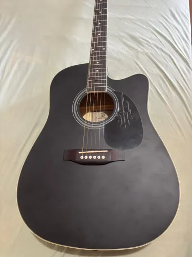 Violão Elétrico Giannini Aço Folk Afinador