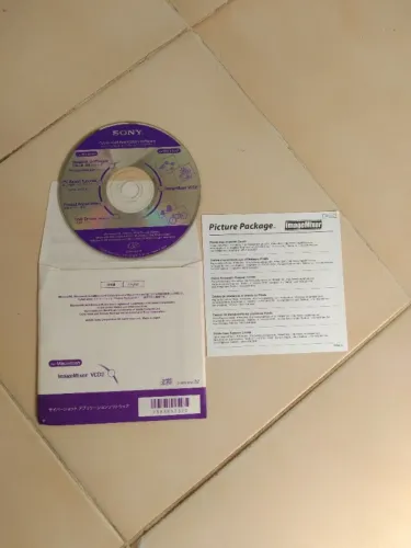 CD original SONY Cyber-shot Application Software 05/2005