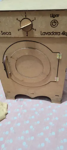 Máquina de lavar infantil mdf