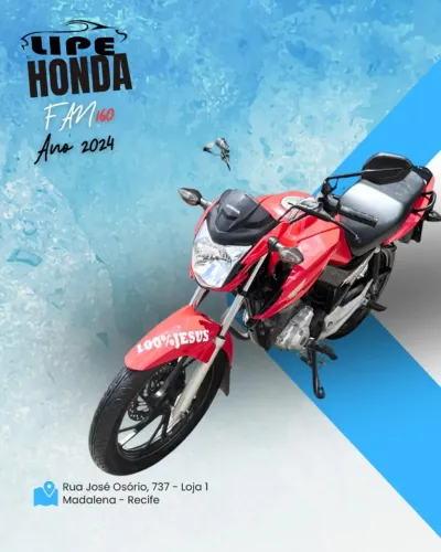 Honda CG 160 FAN Flex 2024