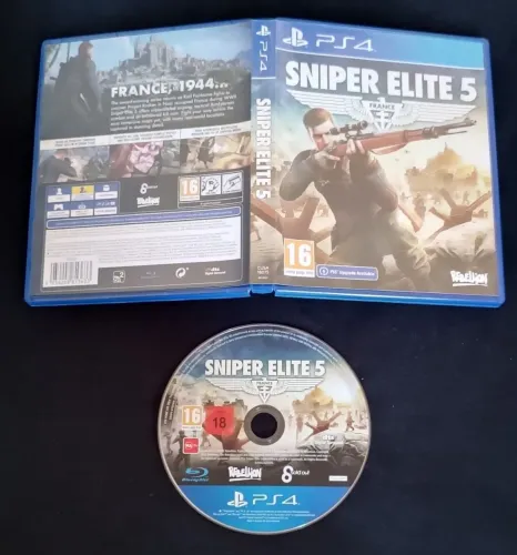 Jogo para ps4 sniper elite 5