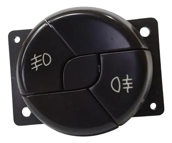 Botão Comando Farol Milha Jac J3 2011 - 2015 Preto Preto