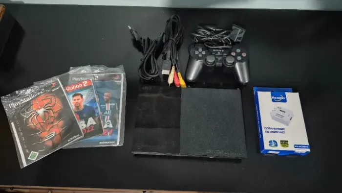 VIDEO GAME SONY PLASTATION 2 SLIM USADO