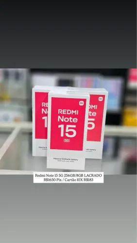 REDMI NOTE 15 5G 256GB LACRADO