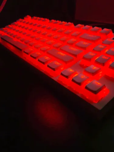 Teclado atack shark k86 + teclas pudding