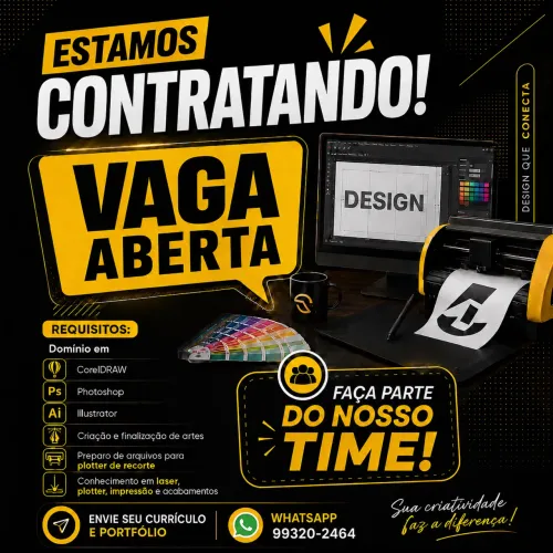 Vaga para Designer Gráfico / Arte Finalista