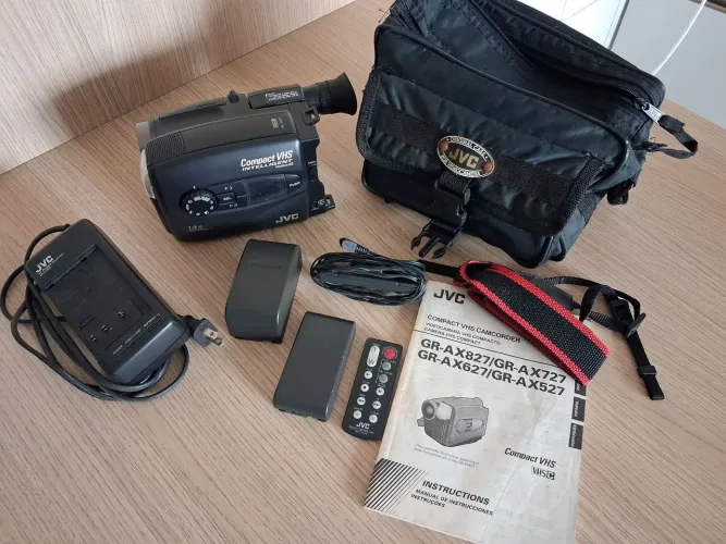 Firmadora VHS antiga JVC GR AX827