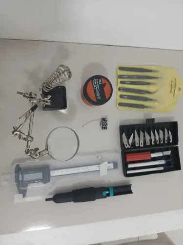 Kit acessórios pra soldagem de circuito
