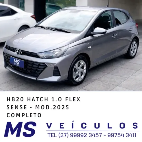 Hyundai HB20 Sense Plus1.0 Flex 12V Mec. 2025