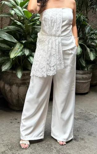Conjunto branco civil