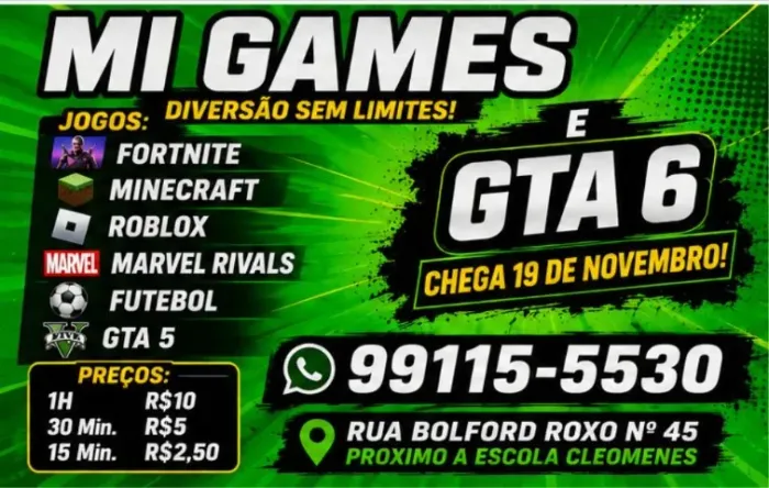ALUGUEL PS5 *) Chame no WhatsApp para consultar o valor da hora e a disponibilid